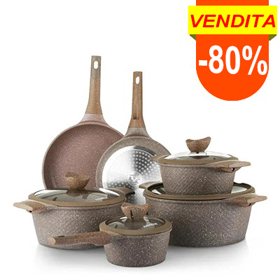 Batteria Terra di Kasanova, 10 pezzi